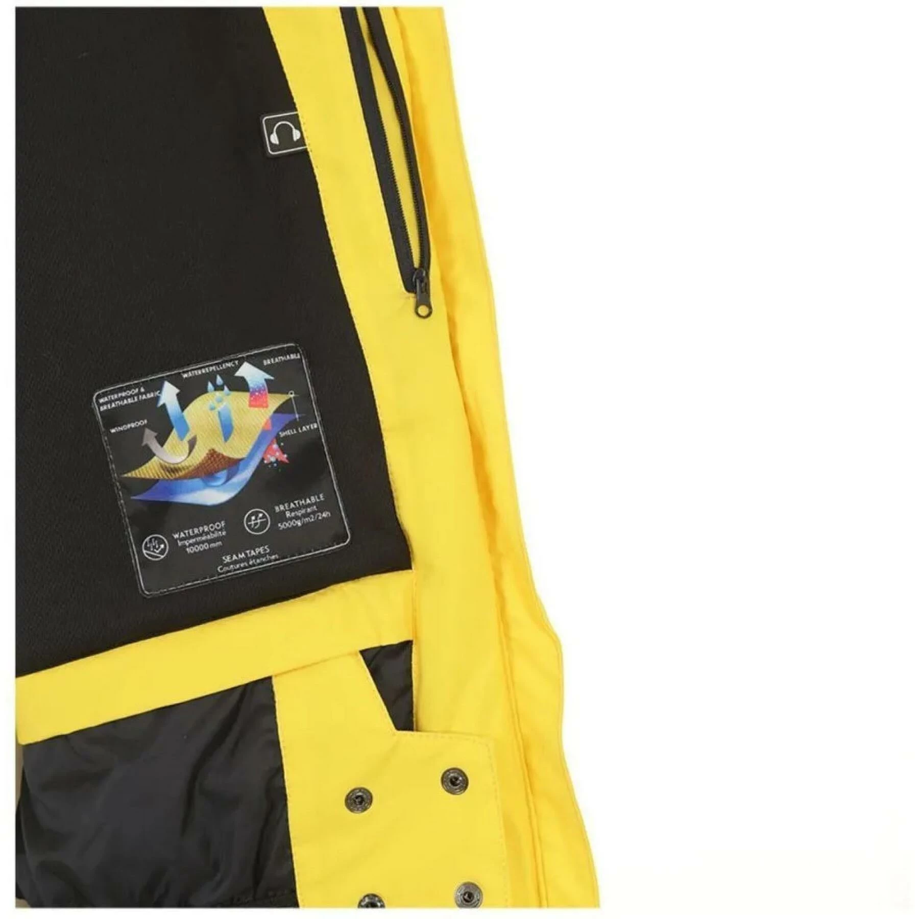 Veste De Ski Femme Peak Mountain Ancelle 6 Veste De Ski Femme Peak Mountain Ancelle - Image 4