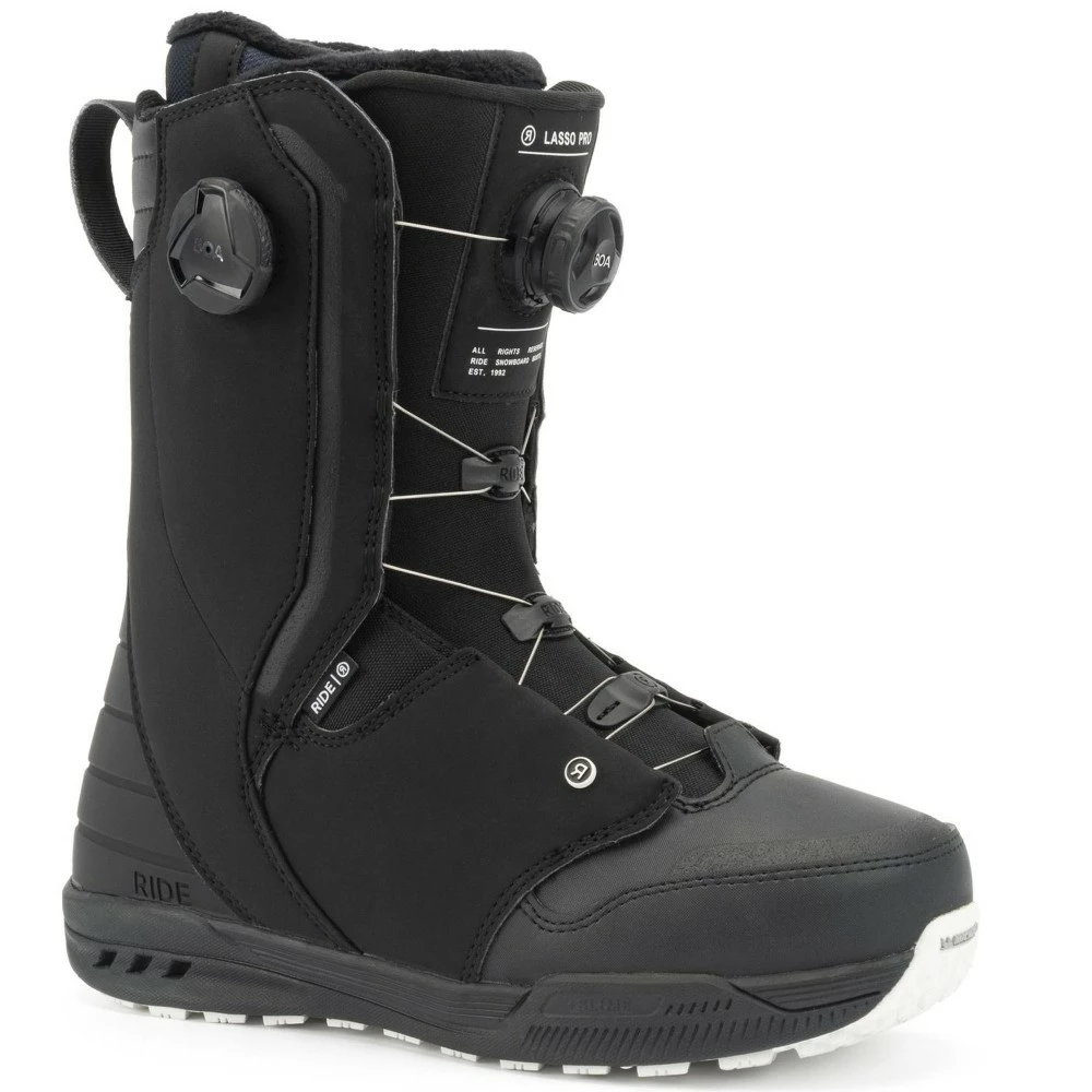 Boots Snowboard Ride Lasso Pro Black 2022 3 Boots Snowboard Ride Lasso Pro Black 2022
