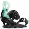 Fixation Snowboard Now Brigada Black/Turquoise 2020 -Jones Shop fixation snowboard now brigada black turquoise 2020