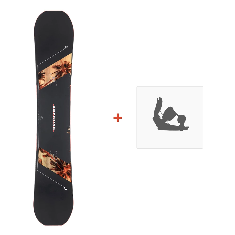 Snowboard Head Anything Lyt 2023 + Fixations De Snowboard 3 Snowboard Head Anything Lyt 2023 + Fixations De Snowboard