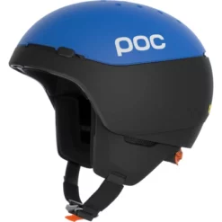 POC Meninx RS MIPS Casque De Ski Et De Snowboard Uranium Black / Natrium Blue Matt
