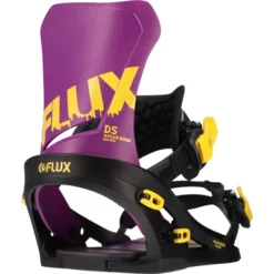 Flux DS 22/23 Fixations De Snowboard Yellow/Purple