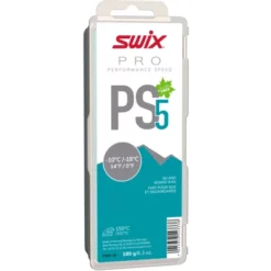 Swix PS05 Performance Speed Wax Turquoise 900G Cire Pour Skis Et Snowboard