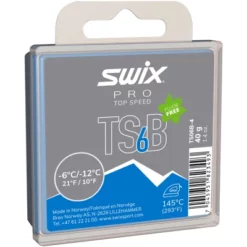 Swix TS06B Top Speed Wax Black 40G Cire Pour Skis Et Snowboard