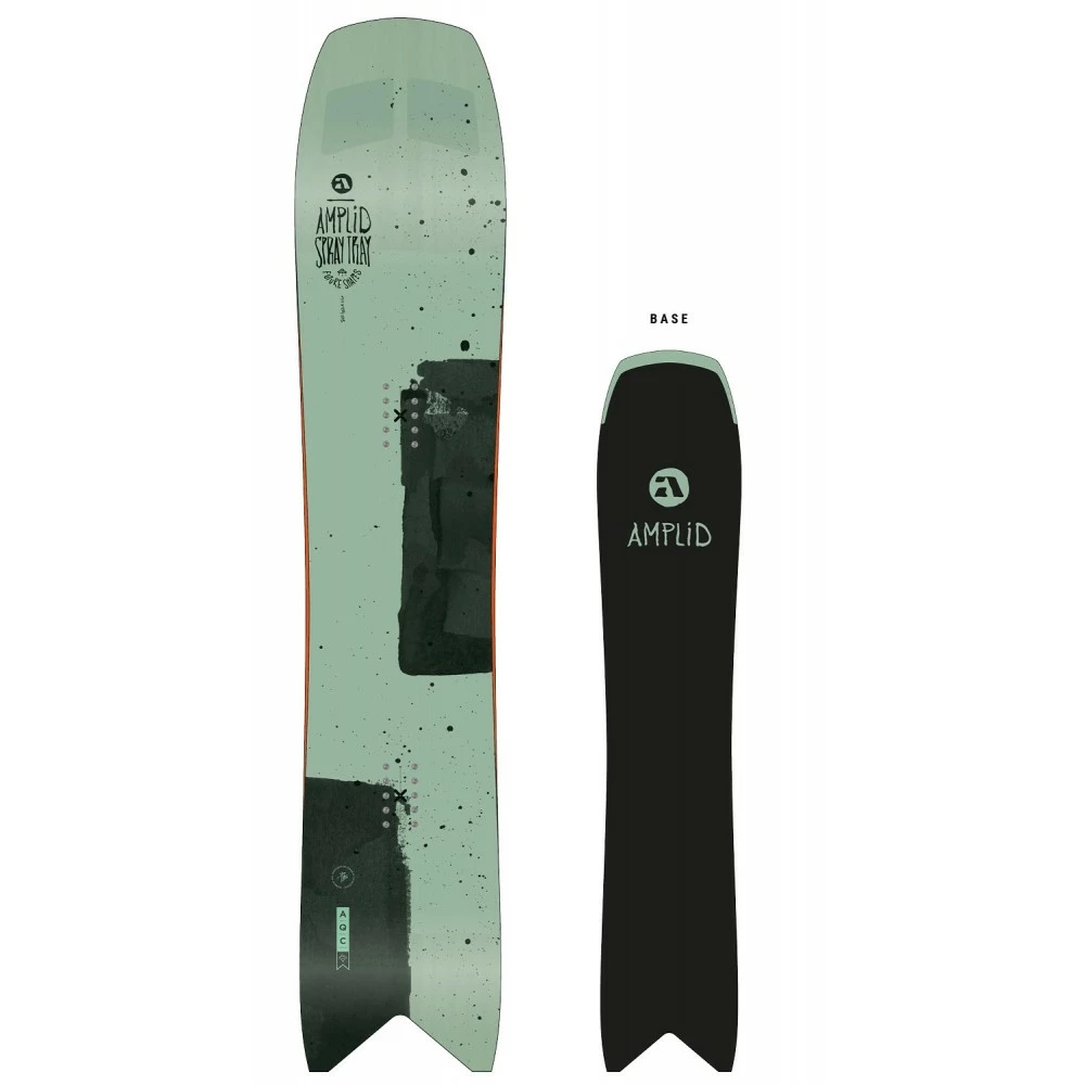 Snowboard Amplid Spray Tray 2023 3 Snowboard Amplid Spray Tray 2023