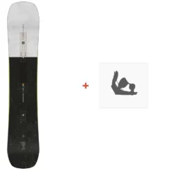 Snowboard Amplid Ticket 2022 + Fixations De Snowboard