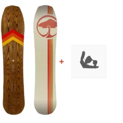 Snowboard Arbor Cask 2020 + Fixations De Snowboard