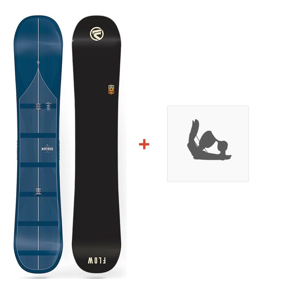 Snowboard Flow Maverick 2018 + Snowboard Bindings 3 Snowboard Flow Maverick 2018 + Snowboard Bindings