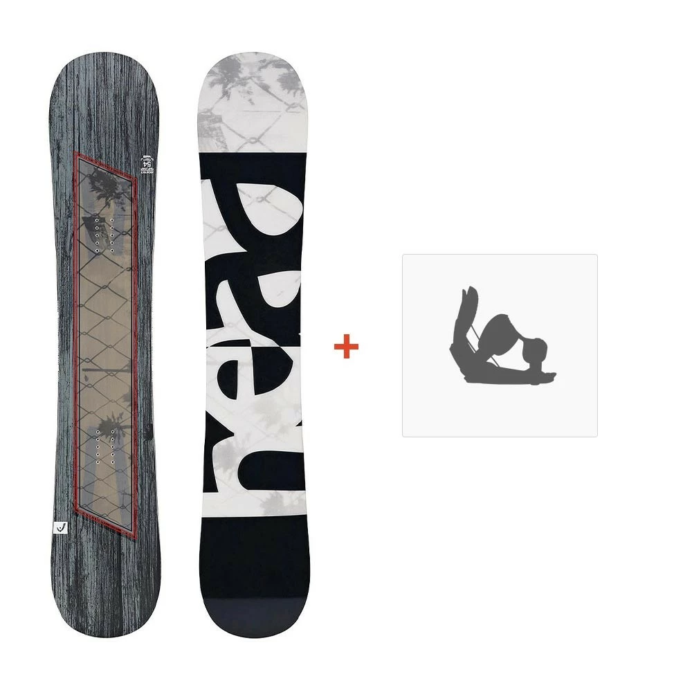 Snowboard Head Architect 2017 + Fixations 3 Snowboard Head Architect 2017 + Fixations