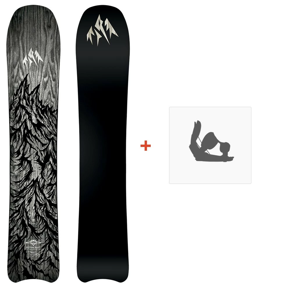 Snowboard Jones Ultracraft 2023 + Fixations De Snowboard 3 Snowboard Jones Ultracraft 2023 + Fixations De Snowboard
