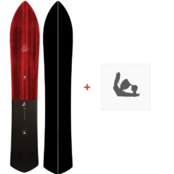 Snowboard Nidecker The Gun 2022 + Snowboard Bindings