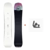 Snowboard Nidecker Venus 2024 + Fixations De Snowboard 2 Snowboard Nidecker Venus 2024 + Fixations De Snowboard -Jones Shop snowboard nidecker venus 2023