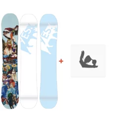 Yes! Snowboard Yes Basic Uninc Rdm 2023 + Fixations De Snowboard