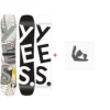 Yes! Snowboard Yes First Basic 2024 + Fixations De Snowboard 1 Yes! Snowboard Yes First Basic 2024 + Fixations De Snowboard -Jones Shop snowboard yes first basic 2023
