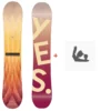 Yes! Snowboard Yes Hello 2023 + Fixations De Snowboard