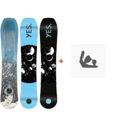 Yes! Snowboard Yes Hybrid 2023 + Fixations De Snowboard